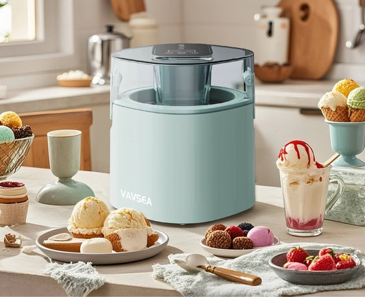 1.6 Qt 2-in-1 Electric Ice Cream Maker with Scoop